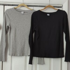 NORDSTROM RACK! NWOT! 2 MELROSE AND MARKET THINLY RIBBED TOPS-XL